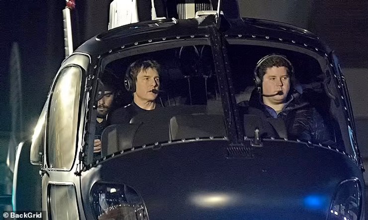 том круз, вертолет