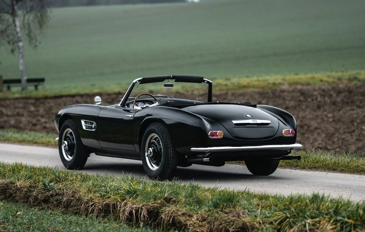BMW 507, спорткар BMW 507, кабриолет BMW