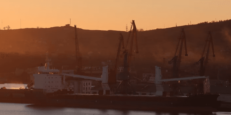 Балкер SAN COSMAS, суховантаж, SAN COSMAS, судно, порт, феодосія, крим