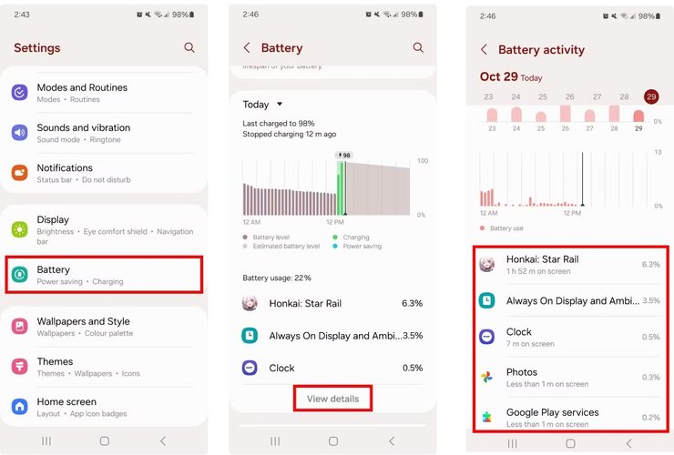 Samsung настройка приложений