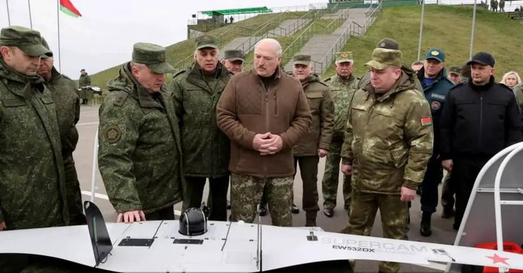Лукашенко, дрон, БПЛА, армия Беларуси