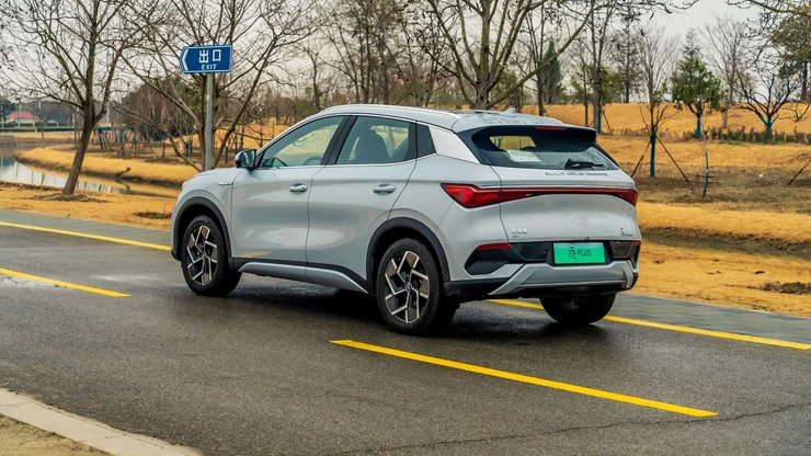 BYD Yuan Plus, кроссовер BYD Yuan Plus, электромобиль BYD Yuan Plus, электромобиль BYD, новый BYD Yuan Plus