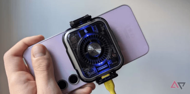 Вентилятор для смартфона