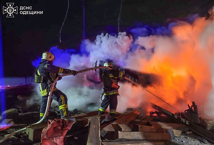 пожежні в Одеській області