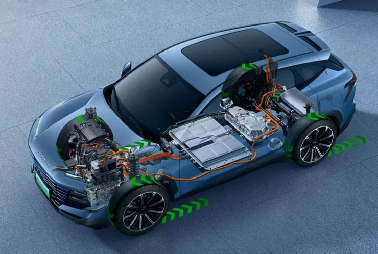 гибрид чери, Chery Jetour Dasheng, Jetour Dasheng i-DM, кроссовер Chery, китайский кроссовер