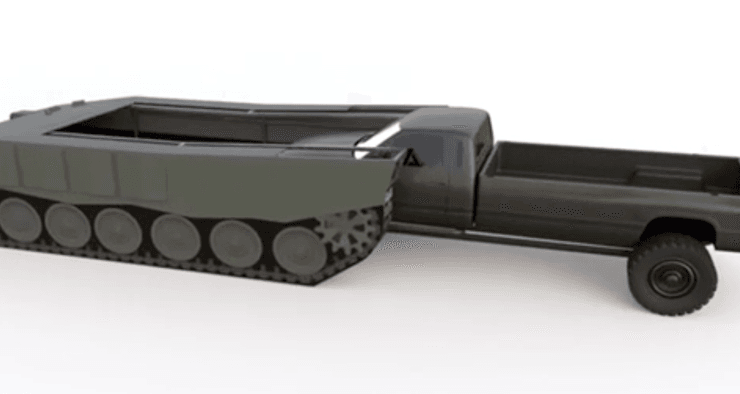 Leopard танк, модель танка