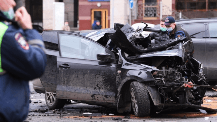 дтп, садовое кольцо, москва, авария, volkswagen, эдвард билл