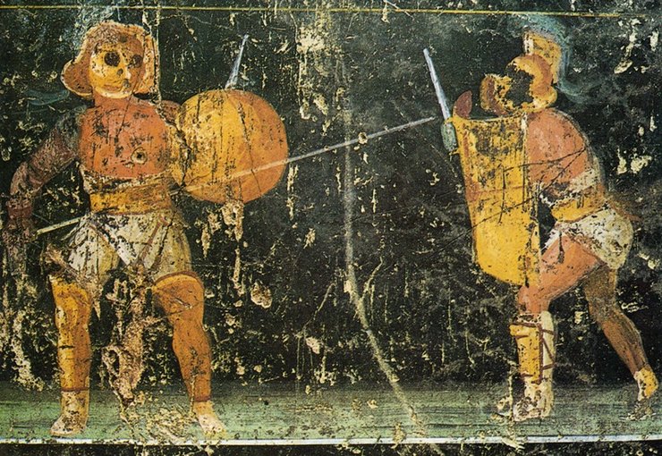 приск и вер, гладиаторы