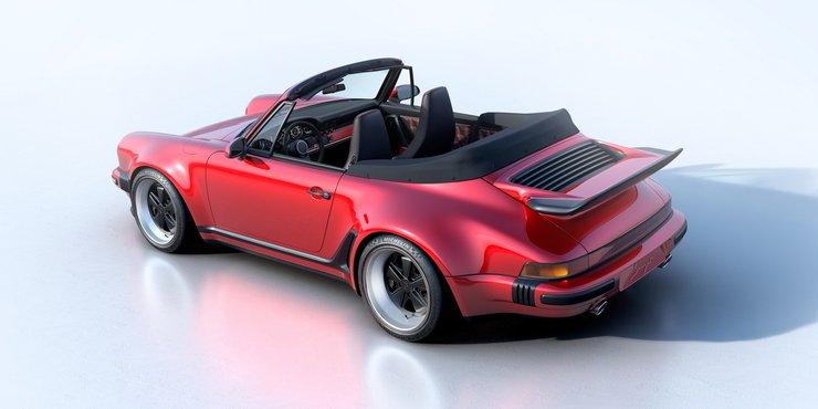 Singer Turbo Study, Porsche 911 Turbo 1986, Porsche 911 Turbo, Porsche 911, тюнінг Porsche 911