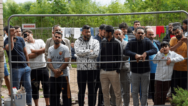 Забор на границе Литвы и Беларуси, Литва, нелегальные мигранты, строительство стены на границе