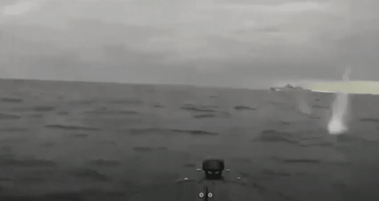 Скрин видео атака в Севастополе