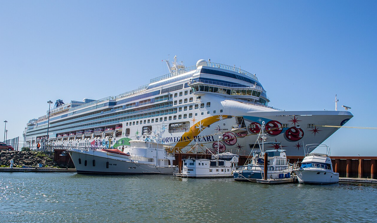 корабль для нудистов Norwegian Pearl, путешествия, судно, путешествия, курьезы, фото, плавание, отдых для богатых