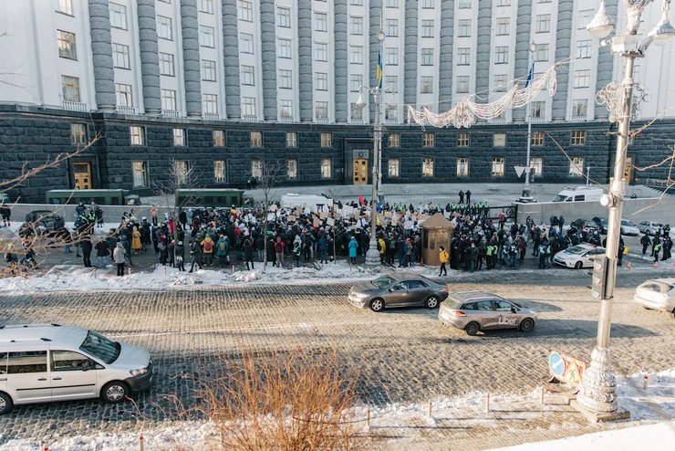 Сергій Шкарлет, Міністерство освіти, студентський протест, відставка Шкарлета