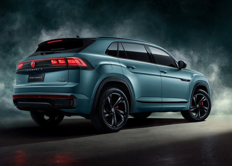 Volkswagen Atlas Cross Sport, Volkswagen Atlas, новый Volkswagen Atlas Cross Sport, VW Terramont X