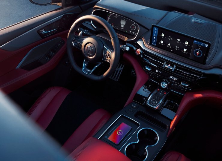 Салон Acura MDX, Acura MDX, кроссовер Acura