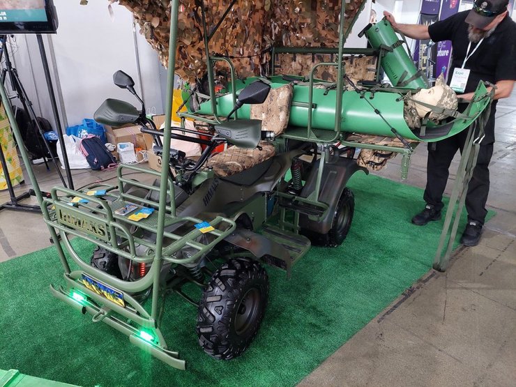 украинский квадроцикл, Crafter HIMAKS, электрический квадроцикл