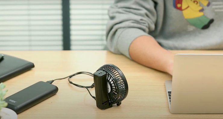 Ручной вентилятор складной