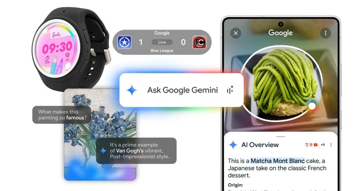 ИИ Gemini на смартфоне Samsung и часах