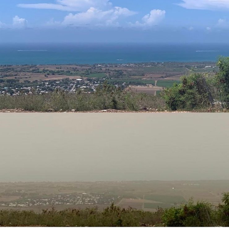 пыль, Сахара, Пуэрто-Рико