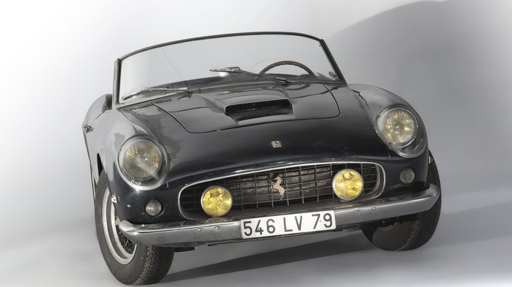 Ferrari 250 California, ретро авто, покинуті авто