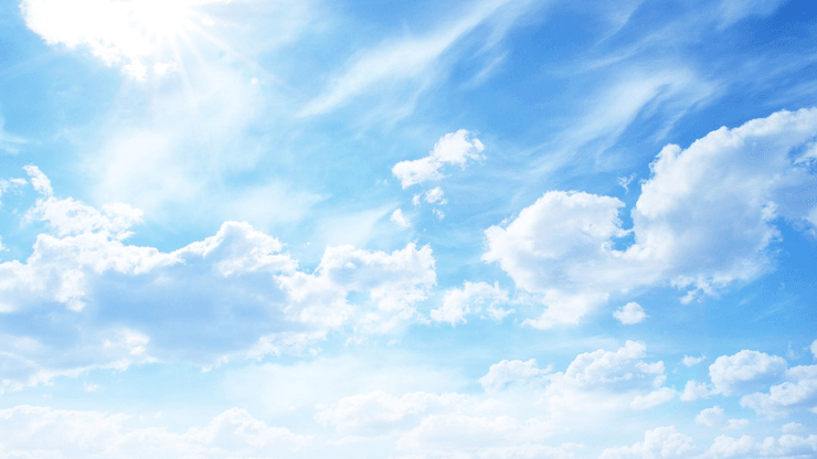 небо, облака, фото