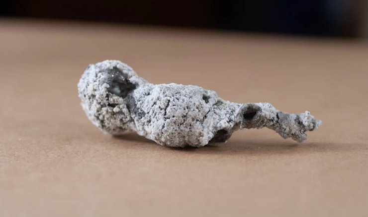 фульгурит, молния, минерал