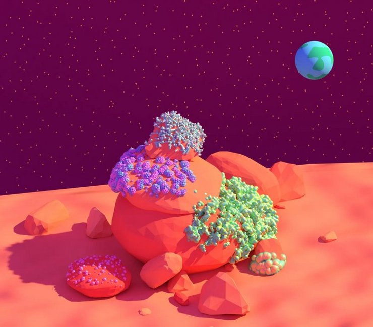 микроорганизмы, Марс