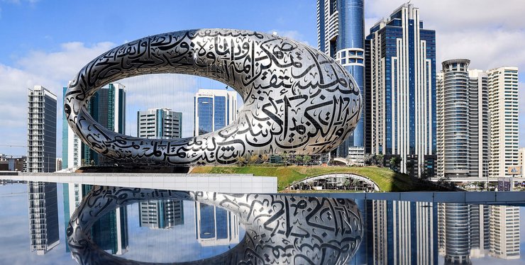 Дубай, музей будущего, достопримечательности ОАЭ