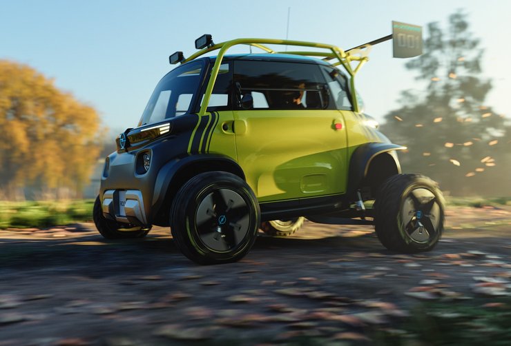 Opel Rocks e-xtreme, Opel Rocks-e, Opel Rocks, электромобиль Opel, новый Opel Rocks, электрокар Opel