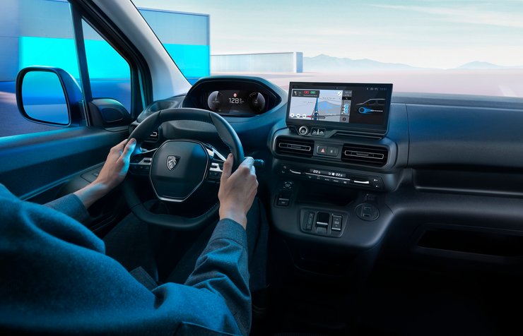 салон Peugeot Parnter 2024, Peugeot Parnter, Электромобиль Peugeot, Peugeot e-Partner