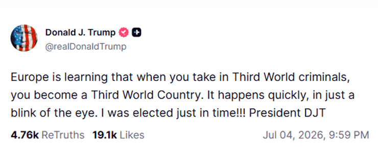 трамп європа критика
