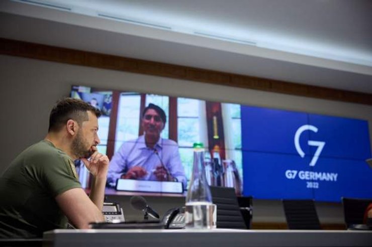 владимир зеленский, президент украины, зеленский на G7