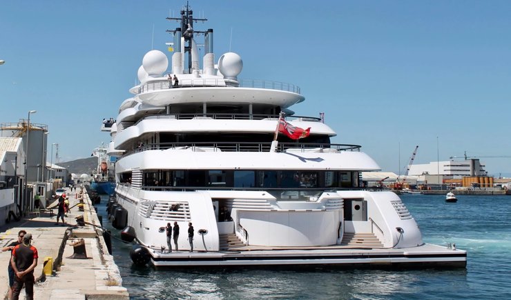 яхта путина, яхта, шахерезада