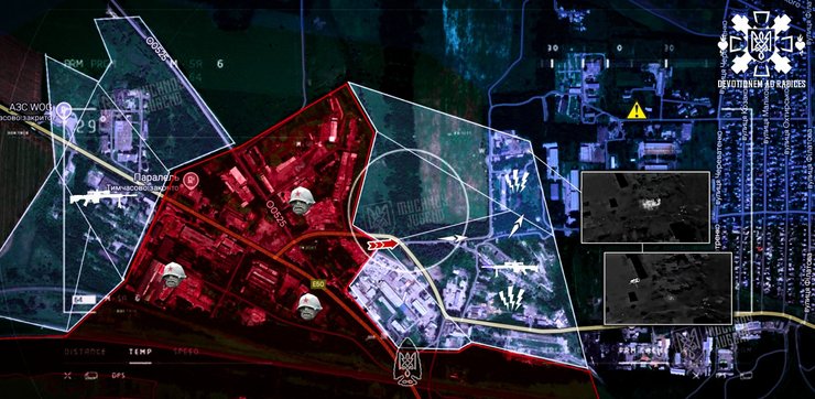 У Покровську ще тримаєть Цитадель у центрі, Мучной, 28 жовтня