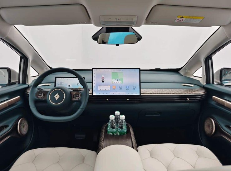 салон Baojun Yunduo, Wuling Cloud, новый Wuling Cloud, электромобиль Wuling, китайский электромобиль, китайский электромобиль