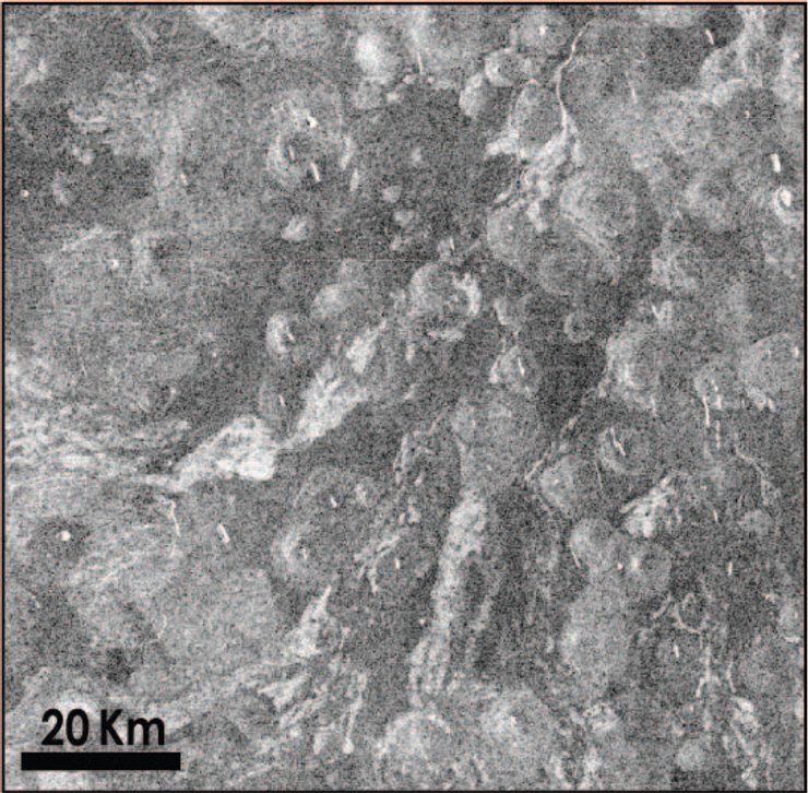 вулканы, Венера