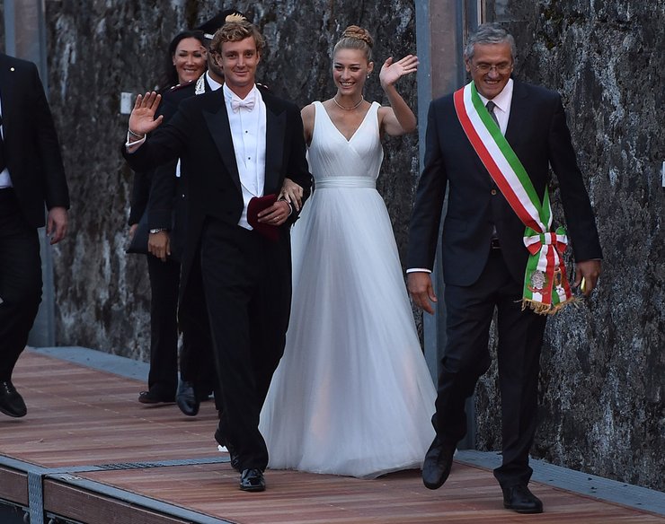 Пьер Казираги и Беатрис Борромео свадьба фото