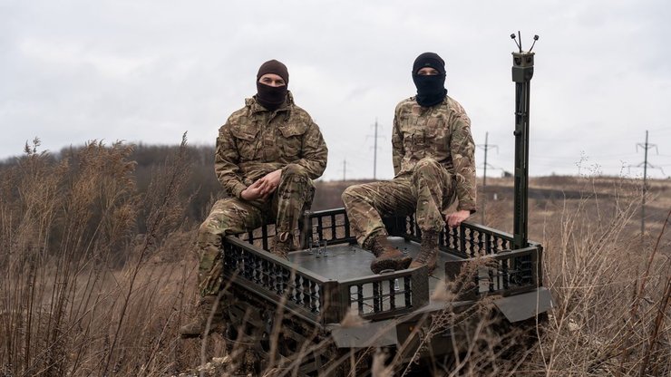 Наземный дрон, робот, Мураха, ВСУ, фото