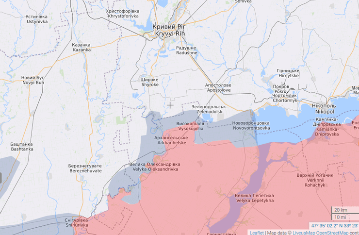 атака вс рф на херсонщине