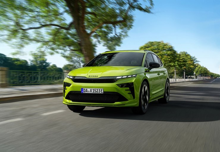 новый Skoda Enyaq RS, новый Skoda Enyaq, электромобиль Skoda, электромобиль Skoda, кроссовер Skoda