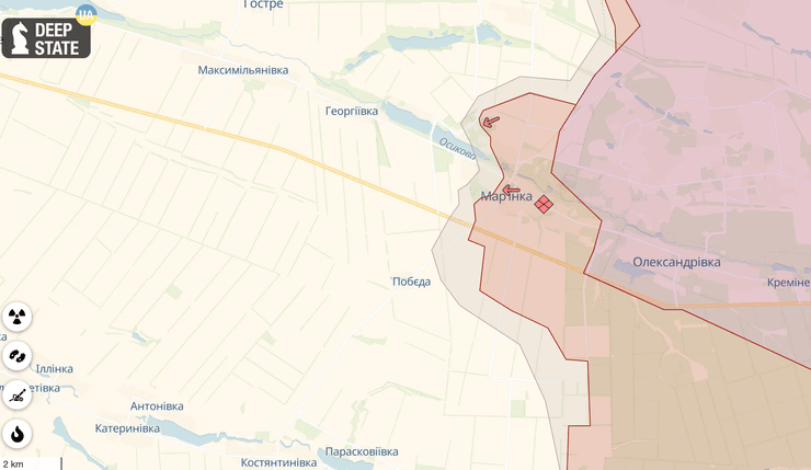 ISW, российские оккупанты, Донбасс, Бахмут, Марьинка, Авдеевка, ситуация на Донбассе, украинские военные, ВСУ