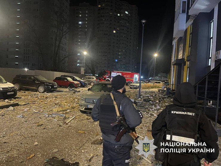 обстрел киева 14 ноября