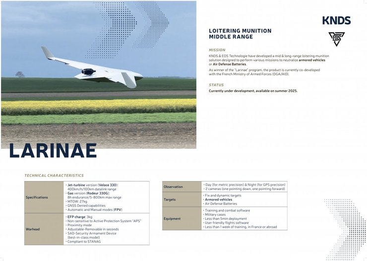 Larinae, дрон, БПЛА