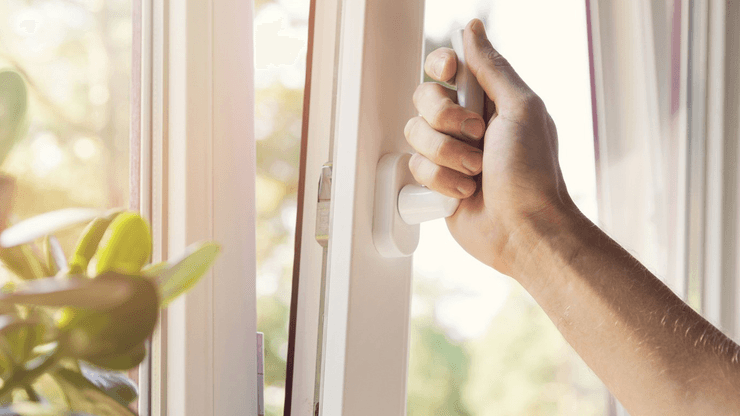 окно, проветривание, фото