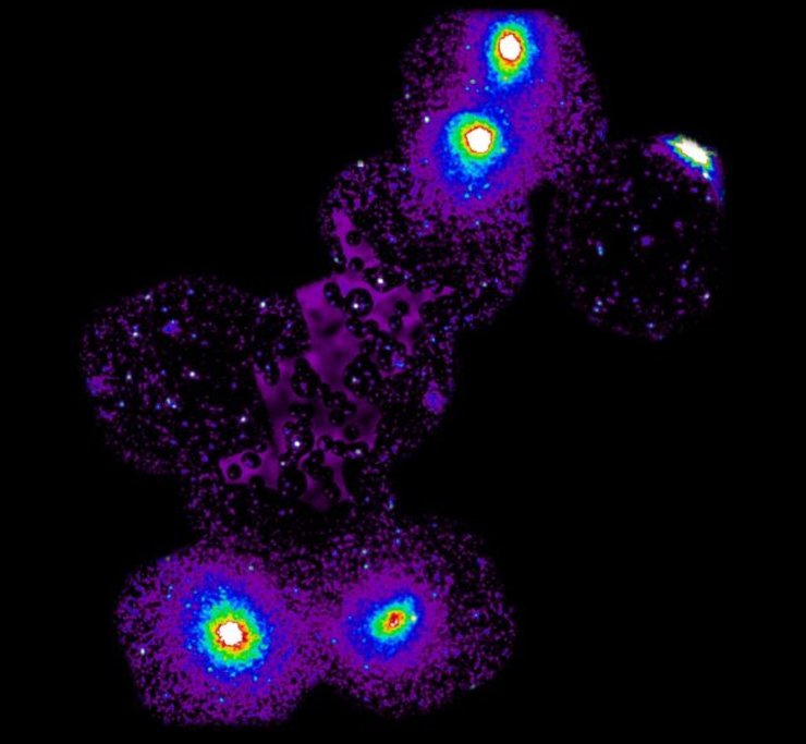 скопление галактик недостающая материя