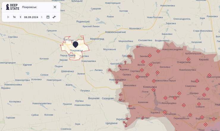 продвижение российских войск на Донбассе, войска рф, Селидово