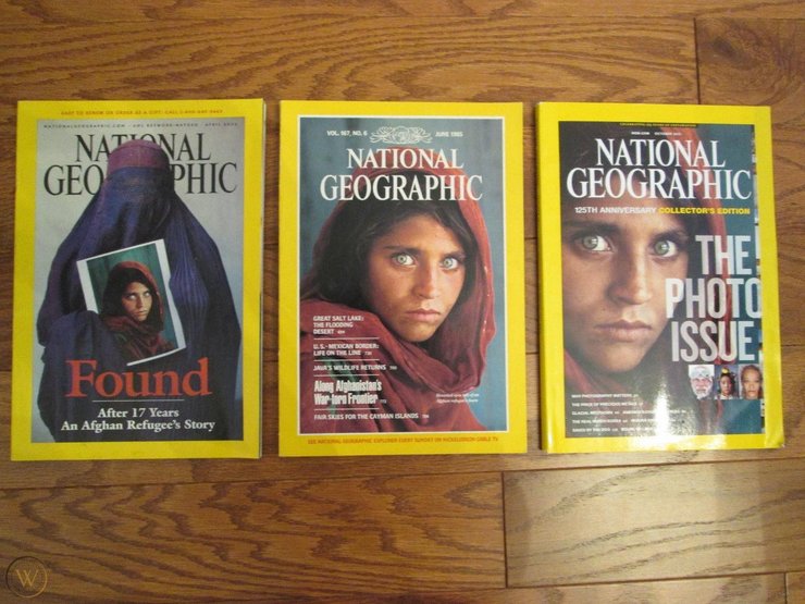 шарбат гулу, дівчина з зеленими очима, афганська дівчинка