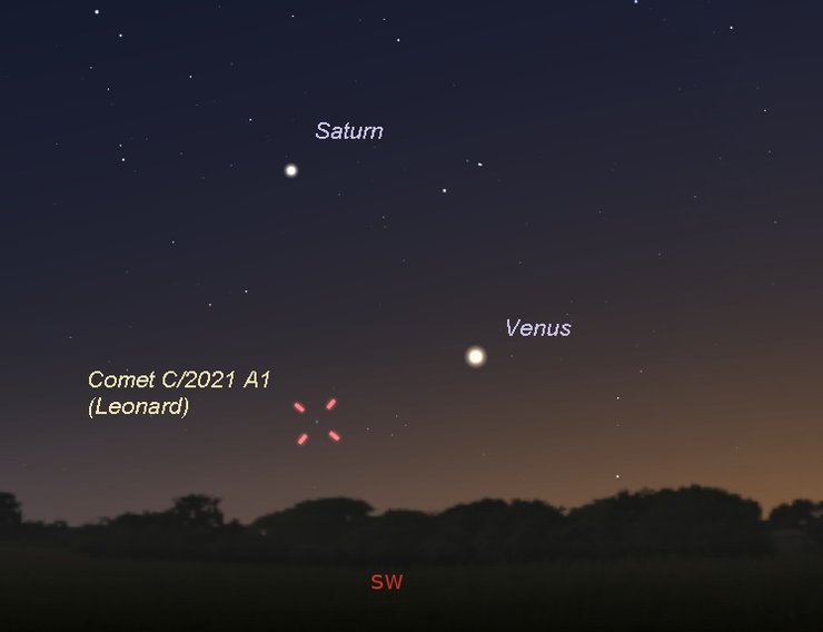 комета Леонарда