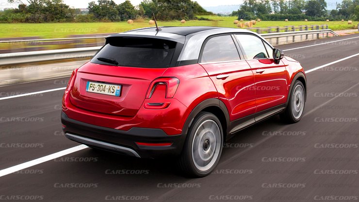 Fiat 500X 2024, Fiat 500X, новый Fiat 500X, кроссовер Fiat 500X