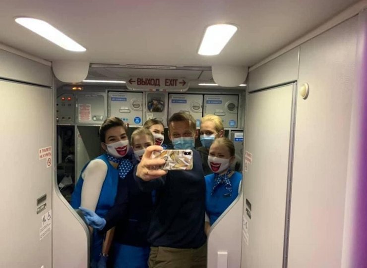 Алексей навальный, Шереметьево